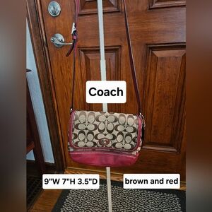 Authentic Coach crossbody